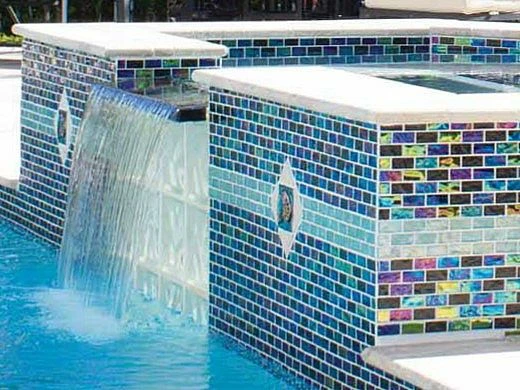 National Pool Tile Equinox 1x2 Glass Tile | Multicolor | EQX-AURORA1X2 7 National Pool Tile Equinox 1x2 Glass Tile | Multicolor | EQX-AURORA1X2 - Image 5