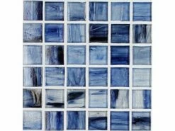 National Pool Tile Boutique Tozen Series 1x1 Glass Tile | Antimony Natural | TOZ-1X1 ANTIMONY NAT