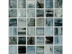 National Pool Tile Boutique Tozen Series 1x1 Glass Tile | Iodine Natural | TOZ-1X1 IODINE NAT