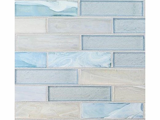 National Pool Tile Santorini Series 1x4 Glass Tile | Argent Blue | SAN-BLUE1X4 3 National Pool Tile Santorini Series 1x4 Glass Tile | Argent Blue | SAN-BLUE1X4