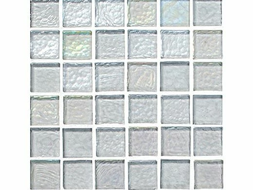 National Pool Tile Sea Ice Series 1x1 Glass Tile | Silver | ICE-SILVER 5 National Pool Tile Sea Ice Series 1x1 Glass Tile | Silver | ICE-SILVER - Image 3