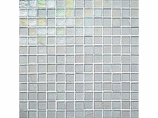 National Pool Tile Sea Ice Series 1x1 Glass Tile | Silver | ICE-SILVER 4 National Pool Tile Sea Ice Series 1x1 Glass Tile | Silver | ICE-SILVER - Image 2