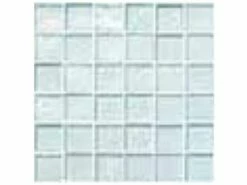 National Pool Tile Sea Ice Series 1x1 Glass Tile | Icecap | ICE-CLEAR