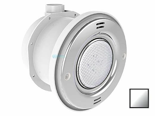 A&A Manufacturing QuikBrite Adjustable Angle White LED Pool And Spa Light | 12V 50' Cord | Stainless Steel Trim Plate | 579657 3 A&A Manufacturing QuikBrite Adjustable Angle White LED Pool And Spa Light | 12V 50' Cord | Stainless Steel Trim Plate | 579657