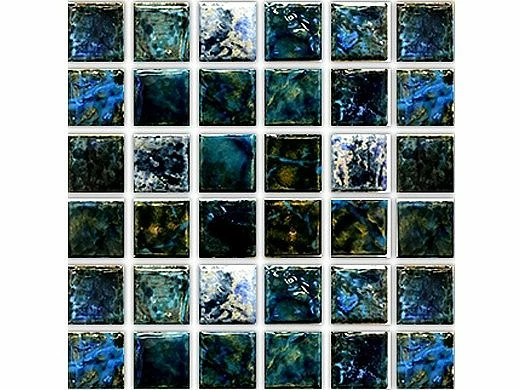 Fujiwa Tile SAGA Series 1x1 | Blue Blend | SAGA-112 3 Fujiwa Tile SAGA Series 1x1 | Blue Blend | SAGA-112