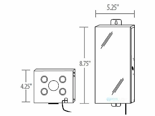 J&J Electronics 100W | 120V To 12V Transformer | TR-100-PP 25036 4 J&J Electronics 100W | 120V To 12V Transformer | TR-100-PP 25036 - Image 2