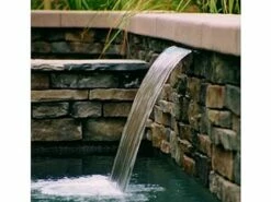 Custom Cascades 12" Waterfall | 1.5" Lip | Bottom Feed | Cooper | 1000-12C-BTM