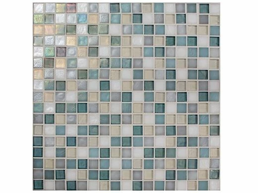 National Pool Tile Boutique Oceanside Mini Blend Glass Tile | Cascade | OCN-CASCADE MINI 5 National Pool Tile Boutique Oceanside Mini Blend Glass Tile | Cascade | OCN-CASCADE MINI - Image 3