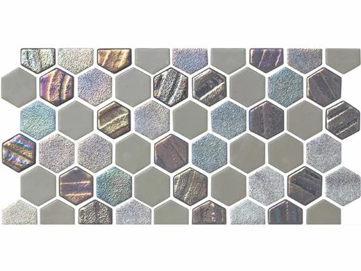 National Pool Tile Starburst Border Glass Tile | Smoke Gray | STA-SMOKE BDR 3 National Pool Tile Starburst Border Glass Tile | Smoke Gray | STA-SMOKE BDR
