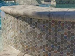 National Pool Tile Starburst Mosaic Glass Tile | Smoke Gray | STA-SMOKE -Hayward Shop 173816 0 20191228173722