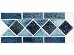 National Pool Tile Fiji Border Series | Bay Blue | FIJI-BAY BORDER