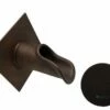 Black Oak Foundry Roman Scupper With Diamond Backplate | Oil Rubbed Bronze Finish | S55-ORB | S58-ORB Diamond 1 Black Oak Foundry Roman Scupper With Diamond Backplate | Oil Rubbed Bronze Finish | S55-ORB | S58-ORB Diamond -Hayward Shop 174351 0 201968112144