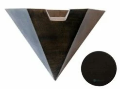 Black Oak Foundry 32" Emerald Bowl | Single Scupper | Oil Rubbed Bronze Finish | B331-32-ORB | B351-32-ORB