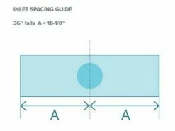 Natural Wonders Classic 36" Waterfall With | 1" Lip Bottom Port | White | 25576-320-000 17 Natural Wonders Classic 36" Waterfall With | 1" Lip Bottom Port | White | 25576-320-000 -Hayward Shop 178103 0 202039102351