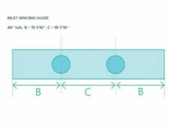 Natural Wonders Classic 48" Waterfall With | 1" Lip Bottom Port | White | 25576-420-000 15 Natural Wonders Classic 48" Waterfall With | 1" Lip Bottom Port | White | 25576-420-000 -Hayward Shop 178133 0 202039113815