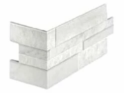 National Pool Tile Carrara Porcelain Tile Corner | Bianco White | CRA-BIANCO CNR