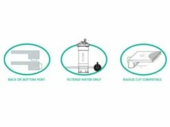 Natural Wonders Classic 84" Waterfall With | 1" Lip Back Port | White | 25577-720-000 -Hayward Shop 178347 0 2020117171640