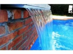 Natural Wonders Classic 24" Waterfall With 1" Lip Bottom Port | White | 25576-220-000 -Hayward Shop 179062 0 20203910118