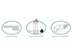 Natural Wonders 12" Streamfall With 6" Lip Back Port | White | 25588-130-000 -Hayward Shop 179088 0 202031013489