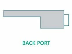 Natural Wonders 36" Streamfall With 6" Lip Back Port | White | 25588-330-000 -Hayward Shop 179136 0 2020312163921