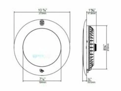 PAL Lighitng Evenglow Multi-Color LED Pool Light | 30W 12V 80' Cord With Plug | 64-EGL-80 -Hayward Shop 180337 0 2020617144544