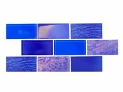 National Pool Tile South Seas 2x4 Glass Tile | Blue | STH-BLUE2X4