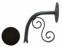 Black Oak Foundry Large Droop Spout With Versailles | Oil Rubbed Bronze Finish | S7785-ORB | S7790-ORB