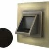 Black Oak Foundry Short Square Scupper With Square Backplate | Oil Rubbed Bronze Finish | S56-ORB | S69-Square-1-ORB -Hayward Shop 181686 0 2020101314373