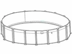 Laguna 8' Round Above Ground Pool | Basic Package 52" Wall | 182233 17 Laguna 8' Round Above Ground Pool | Basic Package 52" Wall | 182233 -Hayward Shop 182233 0 202112095751