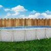 Pristine Bay 18' X 33' Oval Above Ground Pool | Basic Package 52" Wall | 182252