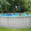 St. Kitts 15' Round 54" Above Ground Pool With 8" Resin Top Rails | NB19715 -Hayward Shop 182257 0 202112213444