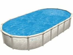 Magnus 15' X 30' Oval Above Ground Pool | Basic Package 54" Steel Wall | 182489