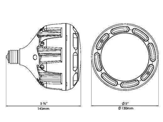 PAL Lighting Evenglow LED Multi-Color Pool & Spa Light Bulb With Remote | 8.5W 120V | 64-PAL-SRL-RGB-120 4 PAL Lighting Evenglow LED Multi-Color Pool & Spa Light Bulb With Remote | 8.5W 120V | 64-PAL-SRL-RGB-120 - Image 2