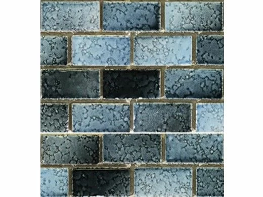 Fujiwa Tile Glasstel Mosaic Series 7/8" X 1-7/8" | Aqua | Glasstel-31 4 Fujiwa Tile Glasstel Mosaic Series 7/8" X 1-7/8" | Aqua | Glasstel-31 - Image 2