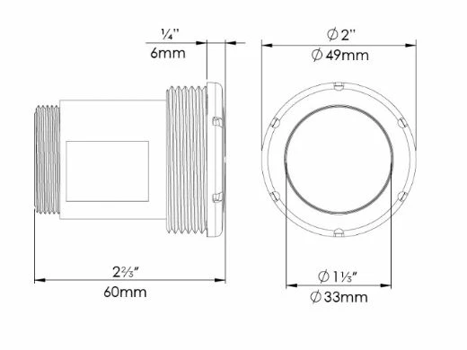 PAL Lighting Treo Mini Nicheless Multi-Color Pool & Spa Light | 4.5W 12V DC 80' Cord & Plug | 64-EGTSM-80 5 PAL Lighting Treo Mini Nicheless Multi-Color Pool & Spa Light | 4.5W 12V DC 80' Cord & Plug | 64-EGTSM-80 - Image 3