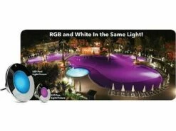 J&J Electronics ColorSplash XG-W Series RGB + White LED Pool Light Fixture | 120V Equivalent To 300W 30' Cord | LPL-F1CW-120-30-P 23041 17 J&J Electronics ColorSplash XG-W Series RGB + White LED Pool Light Fixture | 120V Equivalent To 300W 30' Cord | LPL-F1CW-120-30-P 23041 -Hayward Shop 184080 0 202197104338