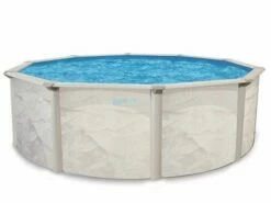 Echo 27' Round Above Ground Pool With Standard Package | 52" Wall | PPECH2752