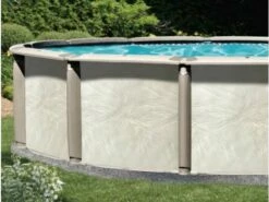 Azor 15' Round Above Ground Pool | Ultimate Package 54" Wall | 184780 -Hayward Shop 184780 0 2021123083016