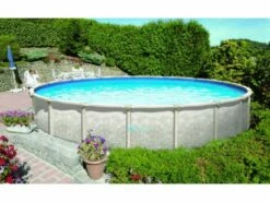 Magnus 15' Round Above Ground Pool | Ultimate Package 54" Steel Wall | 184792 -Hayward Shop 184792 0 2021123193321