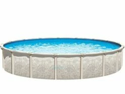 Magnus 30' Round Above Ground Pool | Ultimate Package 54" Steel Wall | 184797