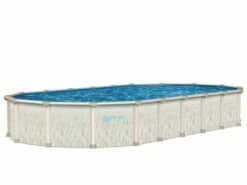 Ohana 18'X33' Oval Above Ground Pool | Ultimate Package 52" Wall | 184811