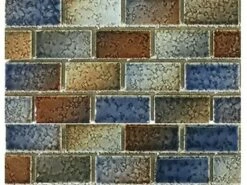 Fujiwa Tile Glasstel Mosaic Series 7/8" X 1-7/8" | Tahoe | Glasstel-30