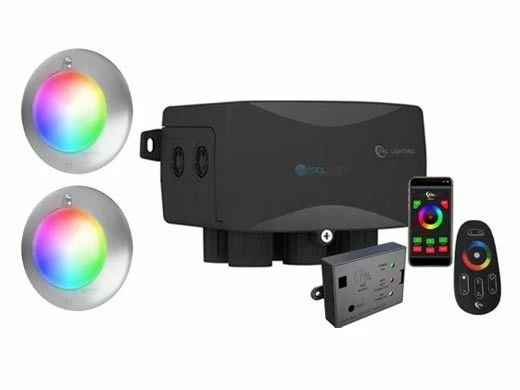 PAL Lighitng Evenglow Multi-Color LED Spa Light & Transformer Kit | 7W 12V Spa Lights | 65W 24VDC Transformer | 64-EGL-80-64-EGM-80-64-PCR-1ZW-65 3 PAL Lighitng Evenglow Multi-Color LED Spa Light & Transformer Kit | 7W 12V Spa Lights | 65W 24VDC Transformer | 64-EGL-80-64-EGM-80-64-PCR-1ZW-65