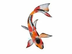 Artistry In Mosaics Koi Fish B Mosaic | 7" X 10" | KFMCOBS