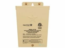 AquaStar Pool And Spa Light Transformer | Quite Performance | 100W 120V To 12 13 Or 14V | LST100