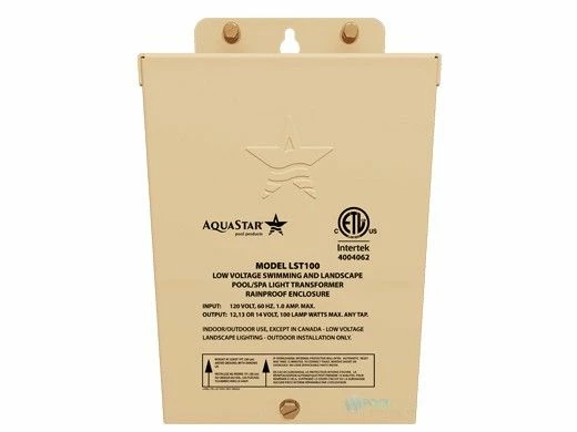 AquaStar Pool And Spa Light Transformer | Quite Performance | 100W 120V To 12 13 Or 14V | LST100 3 AquaStar Pool And Spa Light Transformer | Quite Performance | 100W 120V To 12 13 Or 14V | LST100