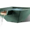 Slick Rock Concrete 22" Square Cascade Water Bowl | Seafoam | Stainless Steel Spillway | KCC22SSPSS-SEAFOAM 1 Slick Rock Concrete 22" Square Cascade Water Bowl | Seafoam | Stainless Steel Spillway | KCC22SSPSS-SEAFOAM -Hayward Shop 186647 0 202210187418