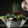 Slick Rock Concrete 22" Square Cascade Water Bowl + Planter | Adobe | Copper Scupper | KCC22SSCC-ADOBE 1 Slick Rock Concrete 22" Square Cascade Water Bowl + Planter | Adobe | Copper Scupper | KCC22SSCC-ADOBE -Hayward Shop 186678 0 2022102593050