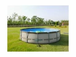 CaliFun Soft Sided Frame Above Ground Swimming Pool Package | 18' Round 52" Tall | 187338