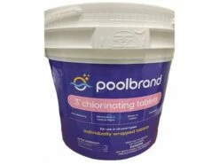 Pool Brand 3" Trichlor Wrap Tabs | 25 Lbs | CLC12002133
